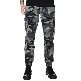 kalhoty plátěné URBAN CLASSICS High Waist 30