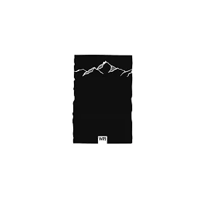 Nákrčník Mountains black&white