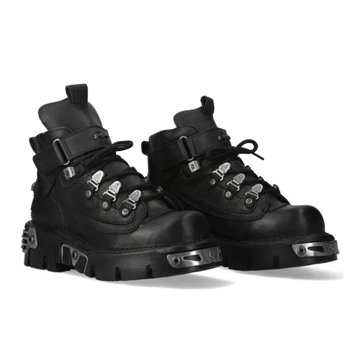 NEW ROCK 654-S1 Černá 36